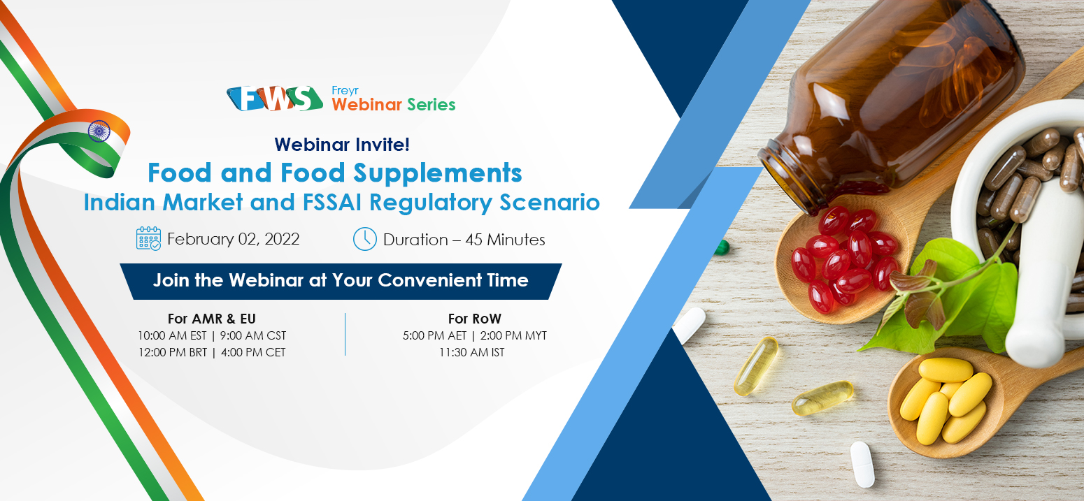 Food and Food Supplements  Indian Market and FSSAI Regulatory Scenario